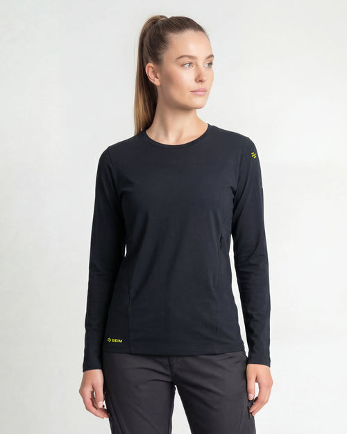Women's outdoor T-shirt, long sleeve