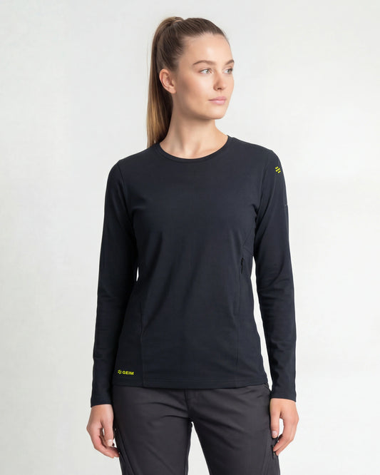 Women's outdoor T-shirt, long sleeve