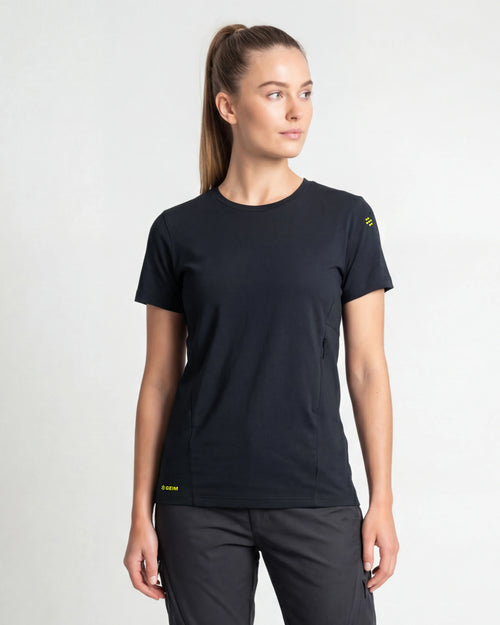 Women's outdoor T-shirt, short sleeve