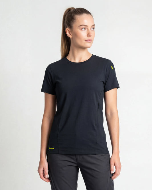Women's outdoor T-shirt, short sleeve